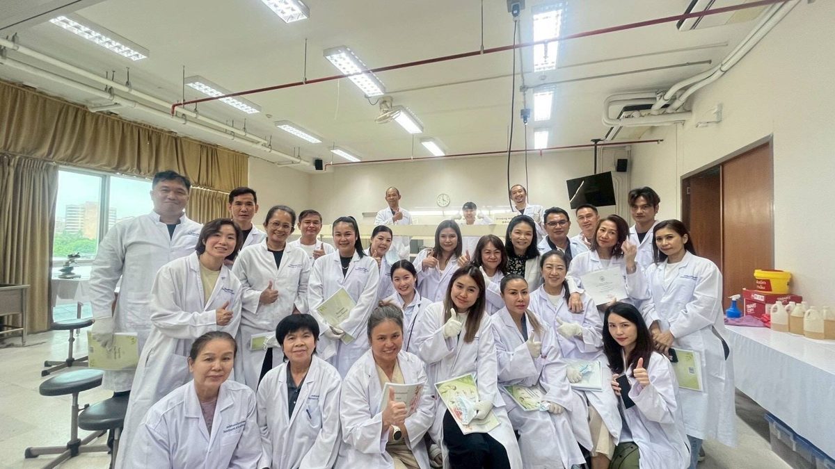 Training class in Thailand